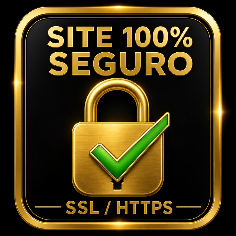 Site 100% Seguro - SSL / HTTPS